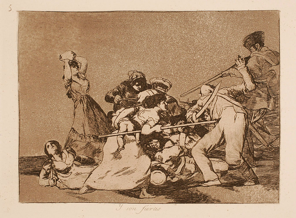 <em>Los desastres de la guerra</em> (Os desastres da guerra, 1810-1815)