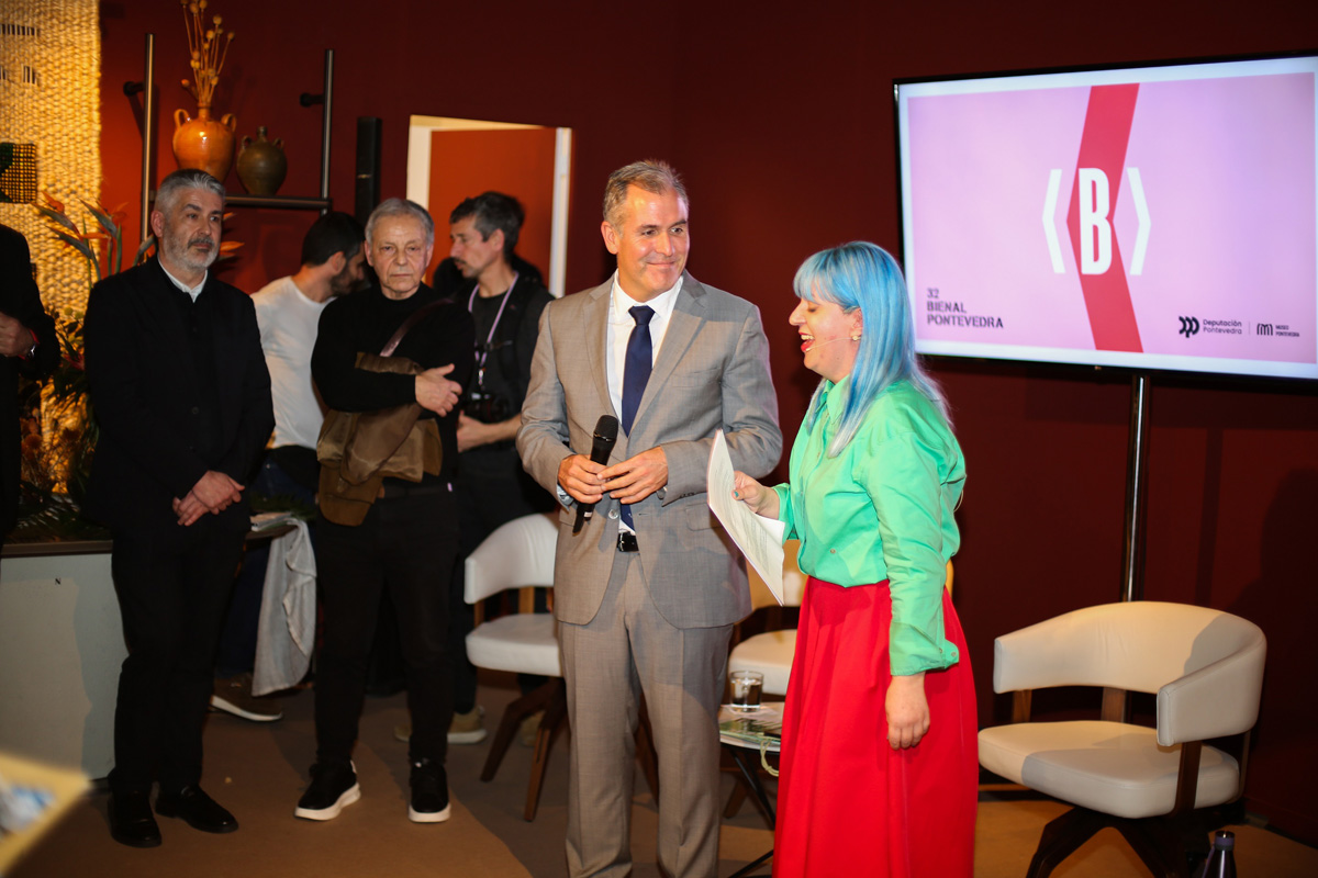 Rafa Domínguez presenta las claves de la Bienal de Pontevedra en ARCOmadrid, la mayor feria de arte contemporáneo de España